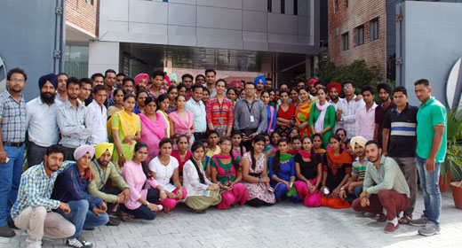 During a visit to the Chancellery