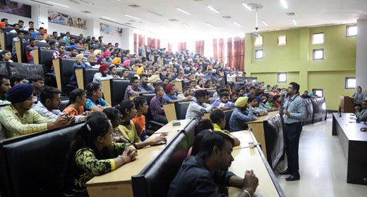 Interacting with university officials