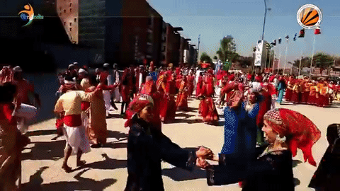 DE STUDENTS BRING CULTURAL DIVERSITY TO ONE INDIA