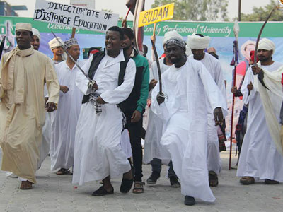 COLLABORATING WITH SUDANESE STUDENTS