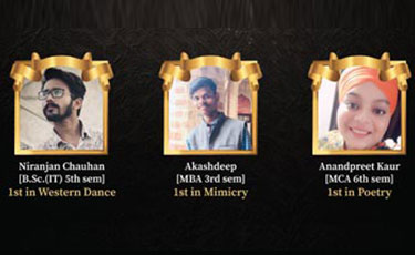 LPU DE STUDENTS SHINE IN SPECTRA-2020