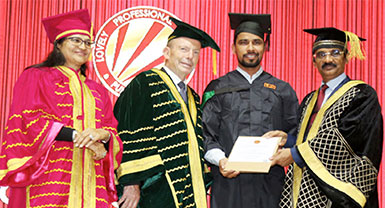 Conferment of Degrees at University Convocation